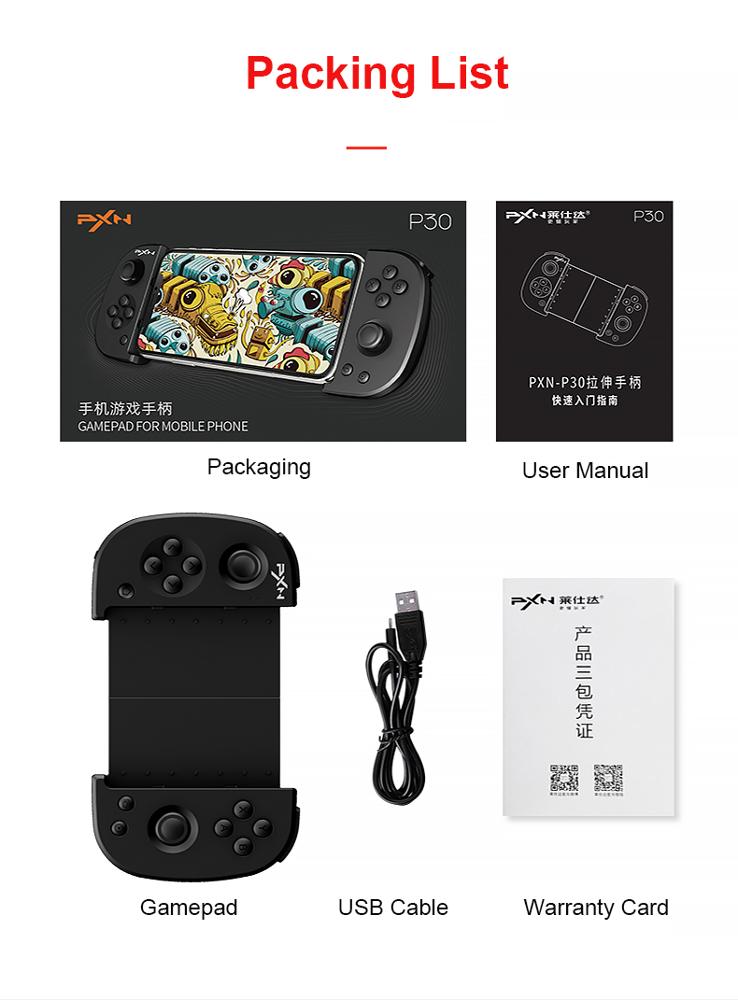 Tay cầm chơi game cho điện thoại PXN P30PRO