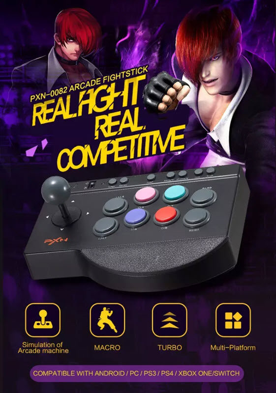 Bảng điều khiển chơi game đối kháng PXN PXN0082
