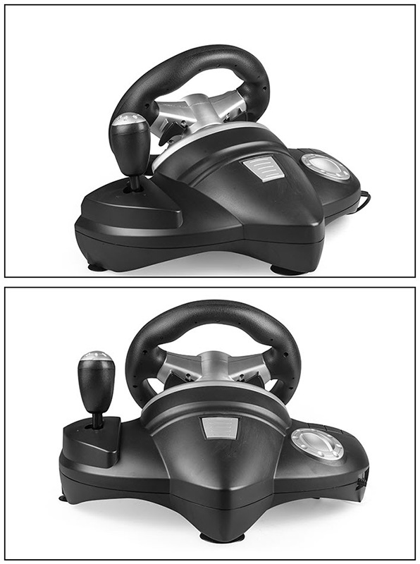 Vô lăng chơi game Gamemon FT38D6 quay 270 độ có rung