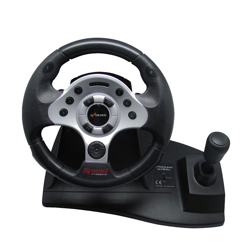 Vô lăng chơi game Gamemon FT329D quay 270 độ