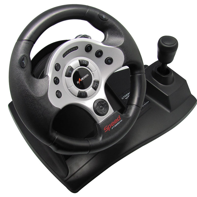 Vô lăng chơi game Gamemon FT329D quay 270 độ