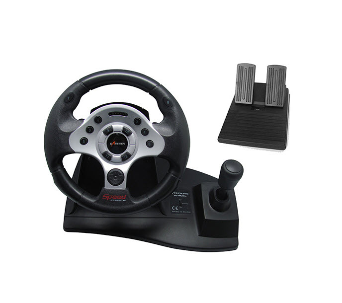 Vô lăng chơi game Gamemon FT329D quay 270 độ