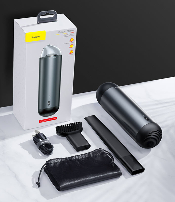 Máy hút bụi mini cho xe hơi Baseus CRXCQ01 65w 2000mAh