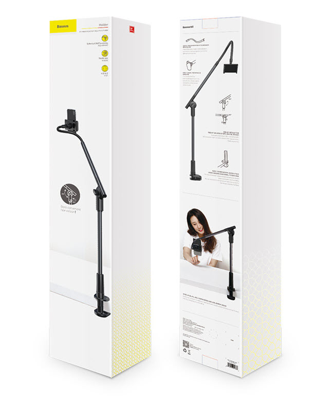 Giá gắn điện thoại đa năng Baseus BS007 hợp kim nhôm