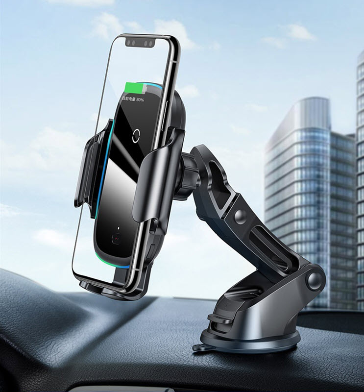 Giá đỡ điện thoại sạc không dây Baseus WXHW03