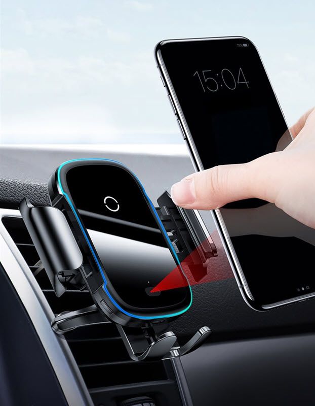 Giá đỡ điện thoại sạc không dây Baseus WXHW03
