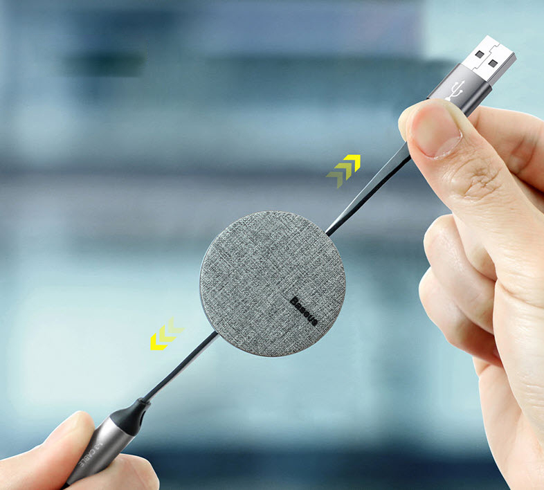 Cáp sạc 3 in 1 USB-A to Micro TypeC Lightning Baseus BS010