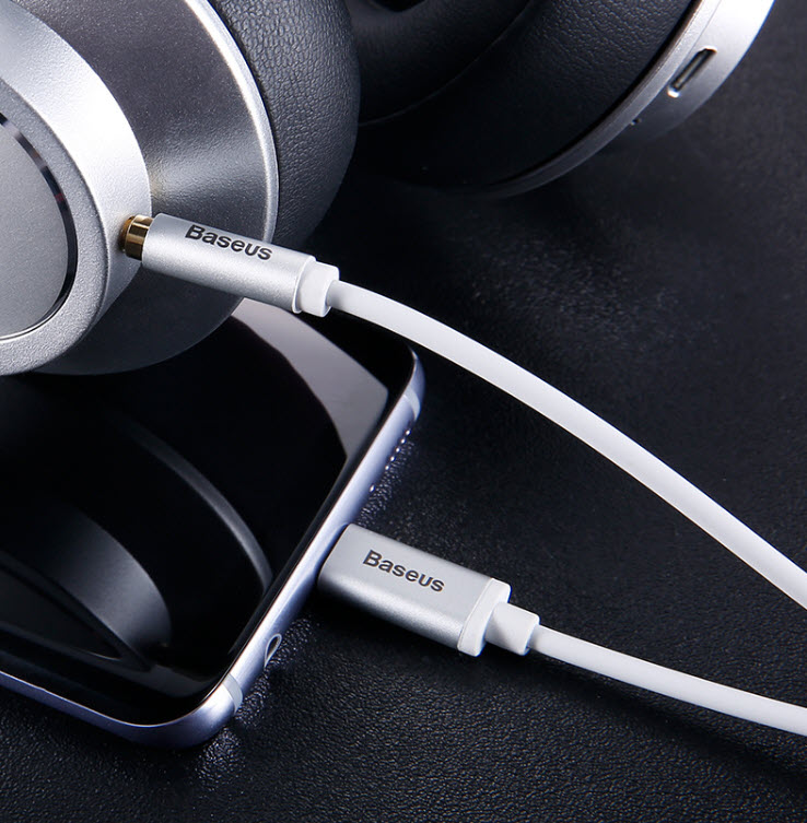 Cáp chuyển USB Type-C to aux 3.5mm Baseus M01