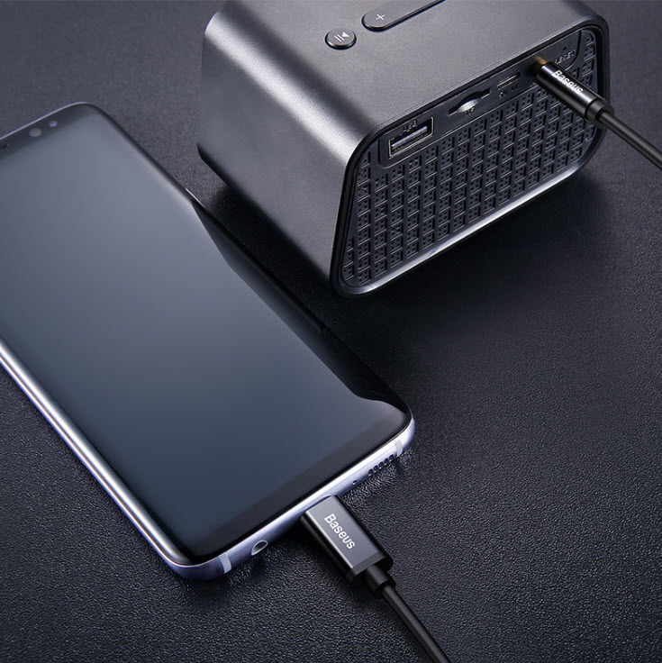Cáp chuyển USB Type-C to aux 3.5mm Baseus M01