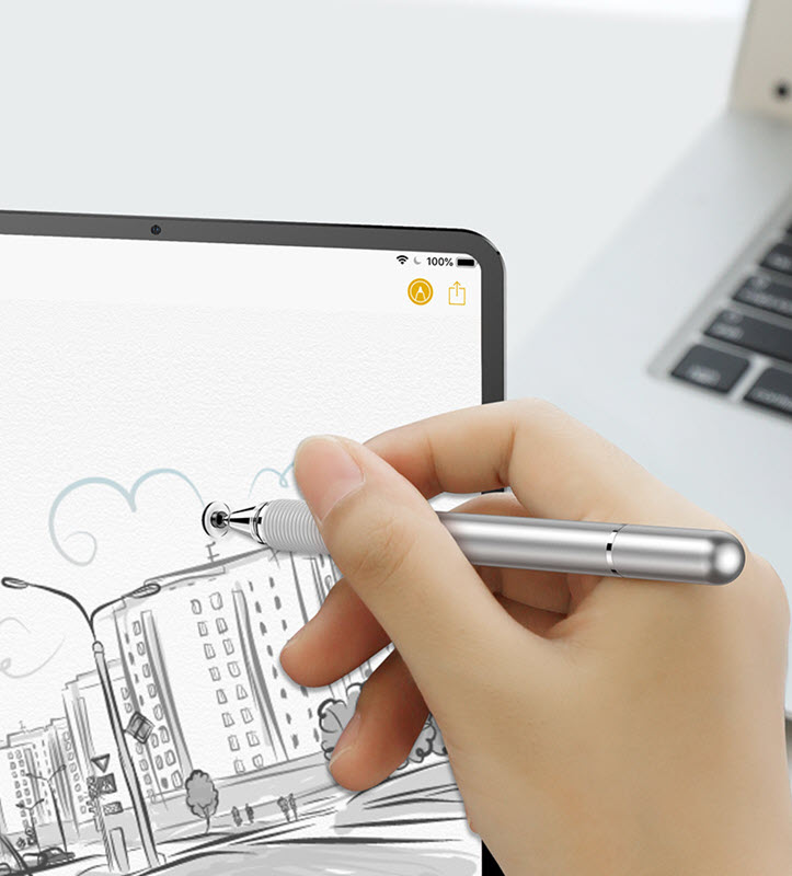 Bút cảm ứng Baseus ACPCL01 Gold Hoop Stylus cho điện thoại máy tính bảng