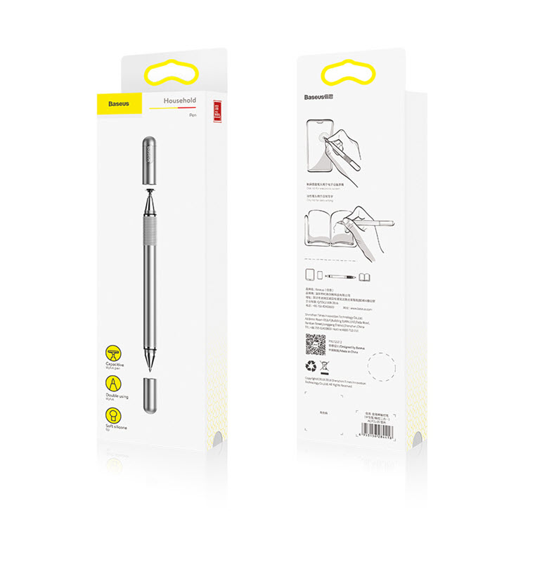 Bút cảm ứng Baseus ACPCL01 Gold Hoop Stylus cho điện thoại máy tính bảng
