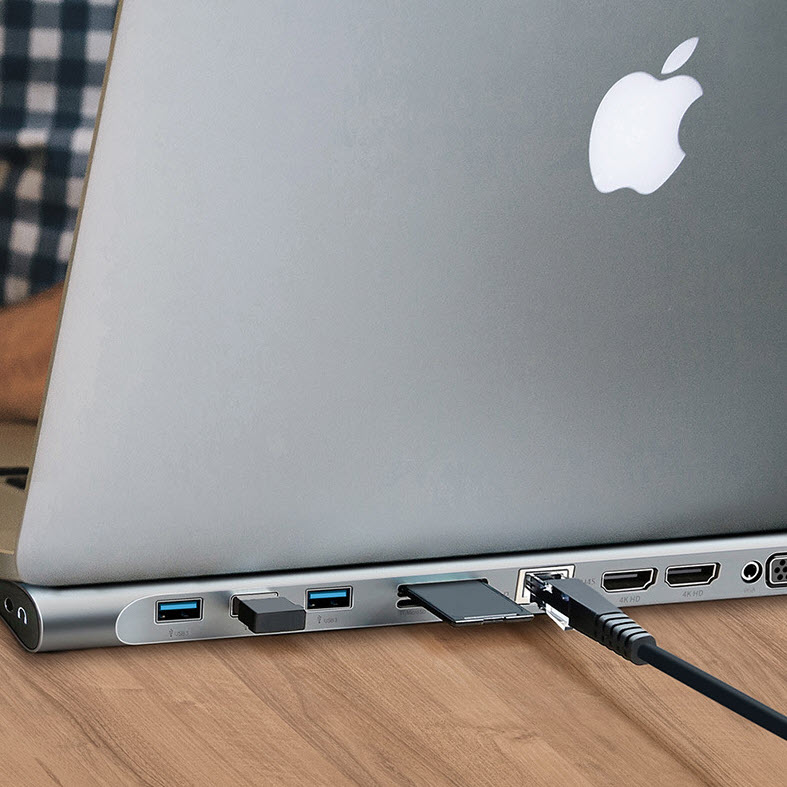 Docking Station Baseus CATSX-G0G Type-C 11 cổng cho laptop