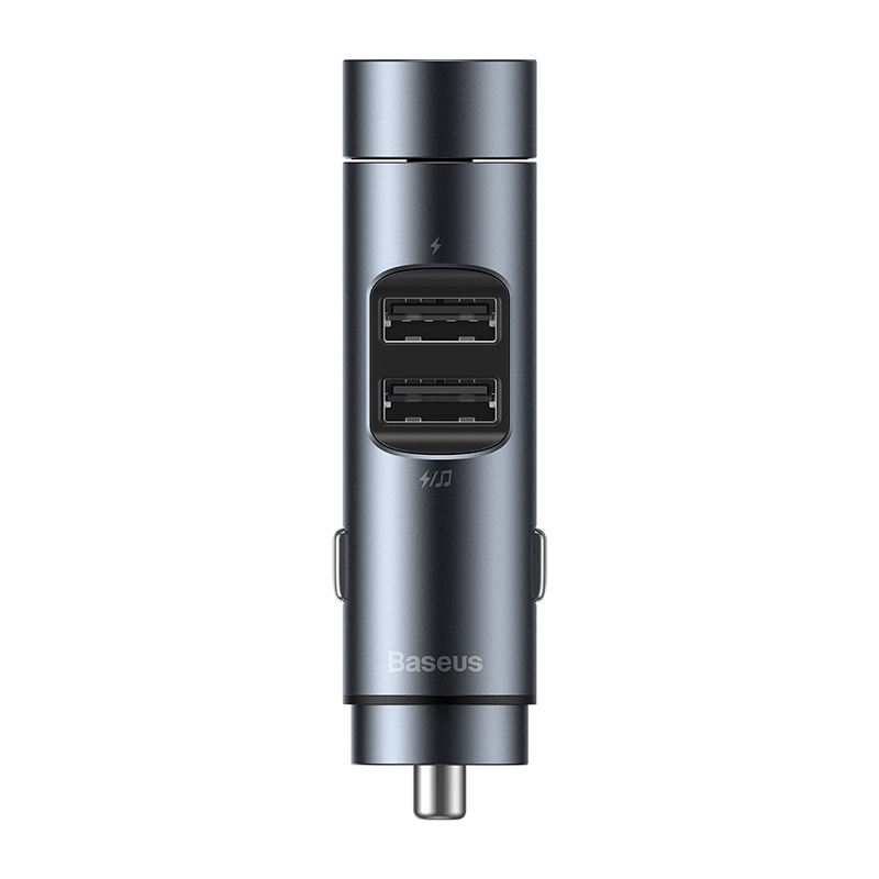 Thiết bị kết nối bluetooth 2 cổng USB3.0 cho xe hơi Baseus BS01
