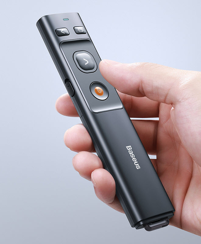 Bút điều khiển thuyết trình có đèn laser Baseus BSS007