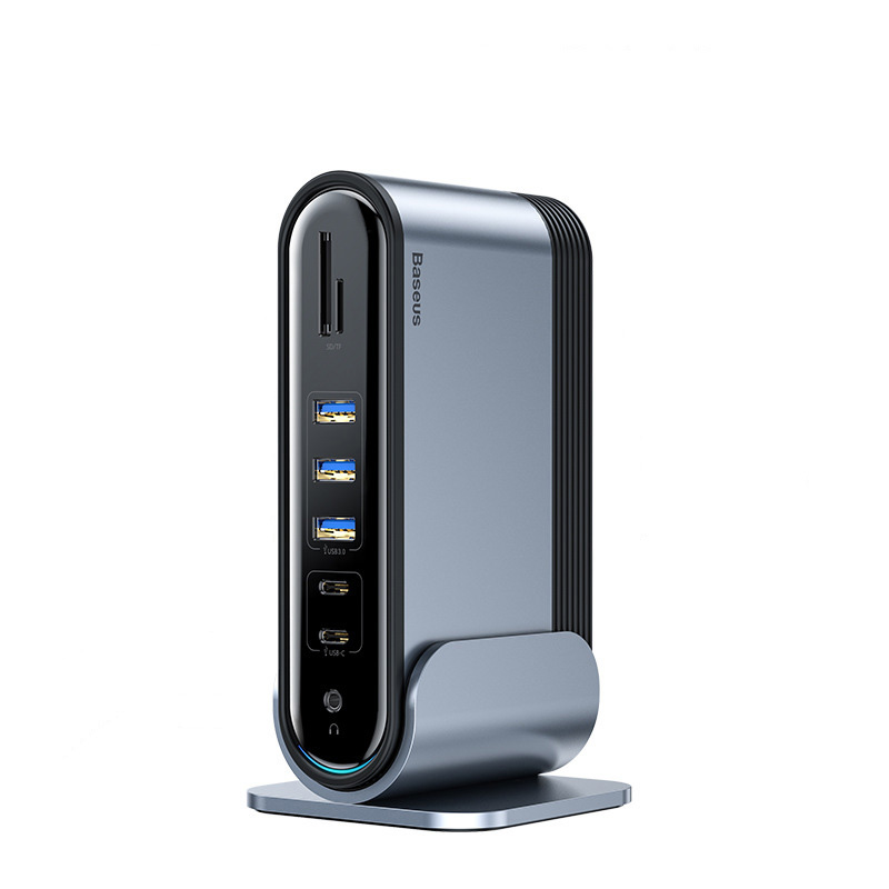 Docking Station bộ chia Hub 16 in 1 sạc laptop Baseus CAHUB-BG0G