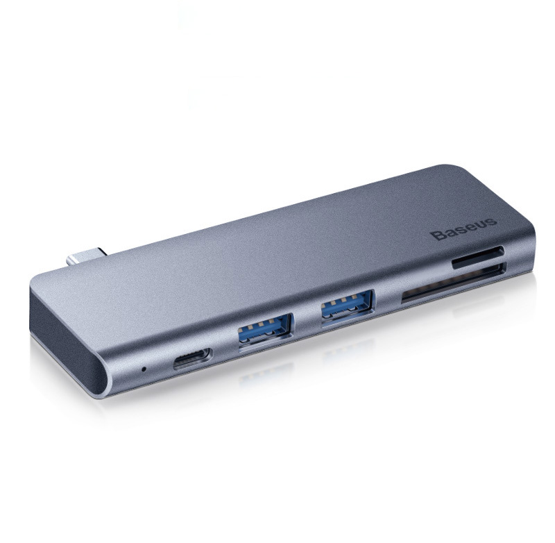 Hub bộ chia USB-C 5 in 1 Baseus UCN3266 USB3.0 SD TF Type-C