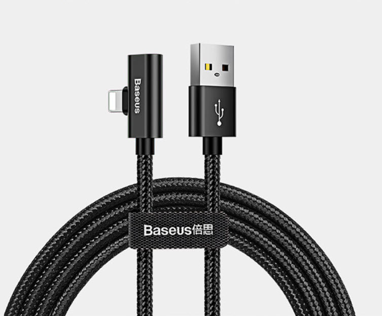 Cáp dữ liệu sạc nhanh iphone chuẩn USB3.0 hỗ trợ kết nối tai phone Baseus BSS008