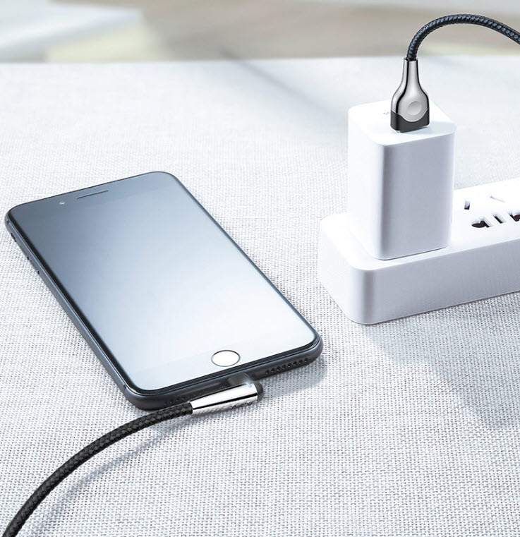 Cáp dữ liệu sạc nhanh iphone 2.4A Baseus BSS012