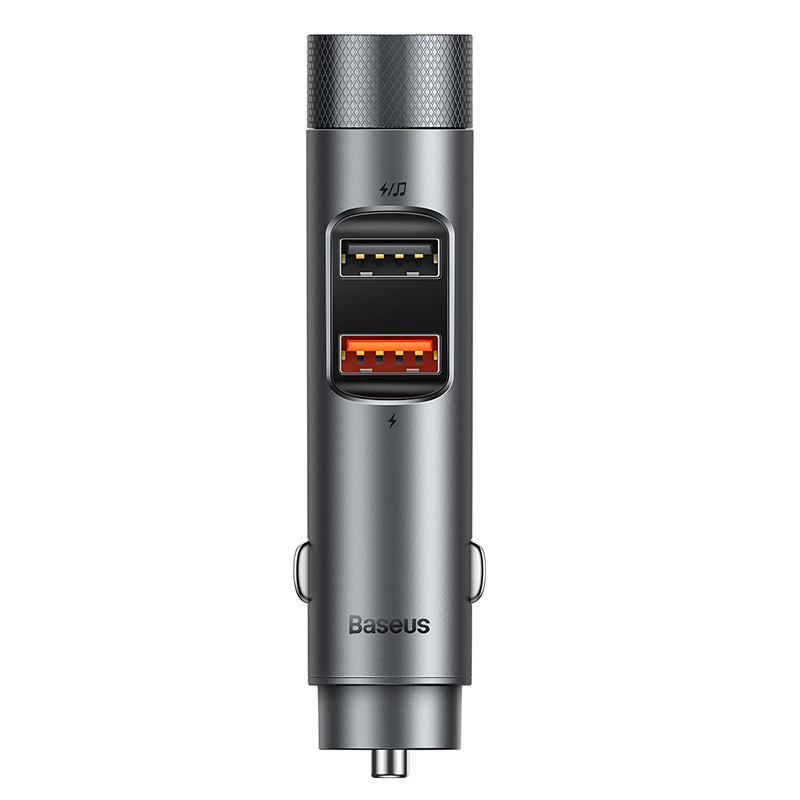 Tẩu sạc nhanh điện thoại cho xe hơi Baseus BSS025 cổng USB-A và USB-C