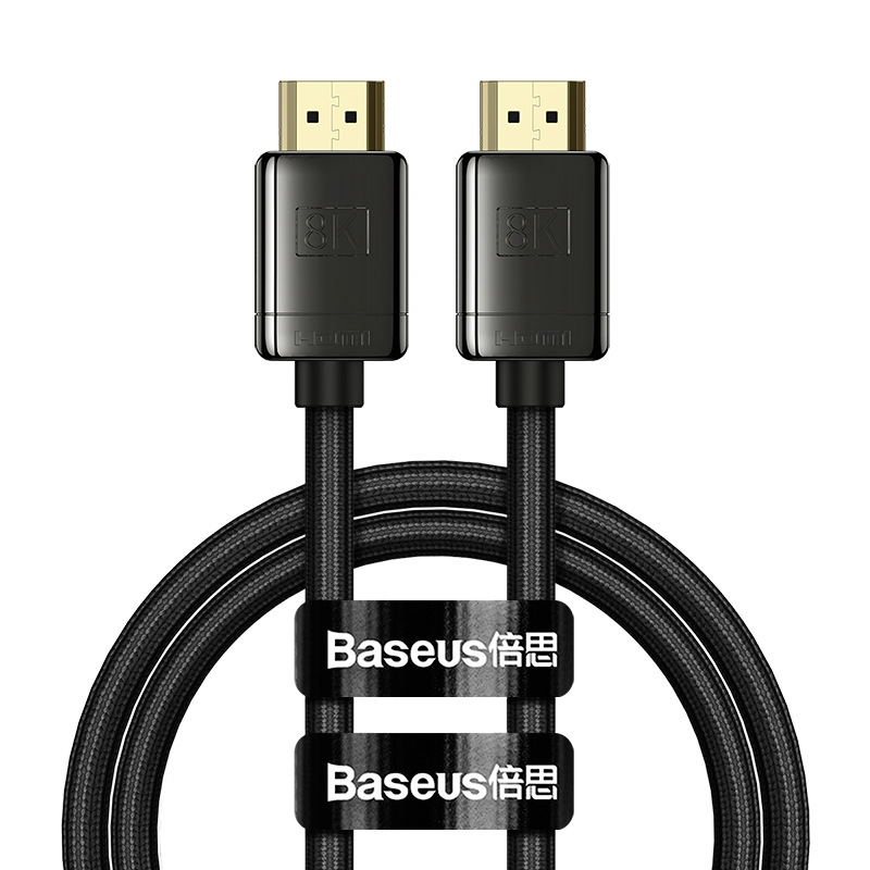 Cáp HDMI to HDMI chuẩn 2.1 hỗ trợ độ phân giải 8K/60Hz Baseus BSS036