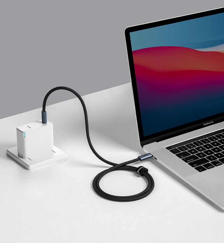 Cáp dữ liệu 2 đầu Type-C chuẩn USB4.0 hỗ trợ 8K/60Hz Baseus BSS039