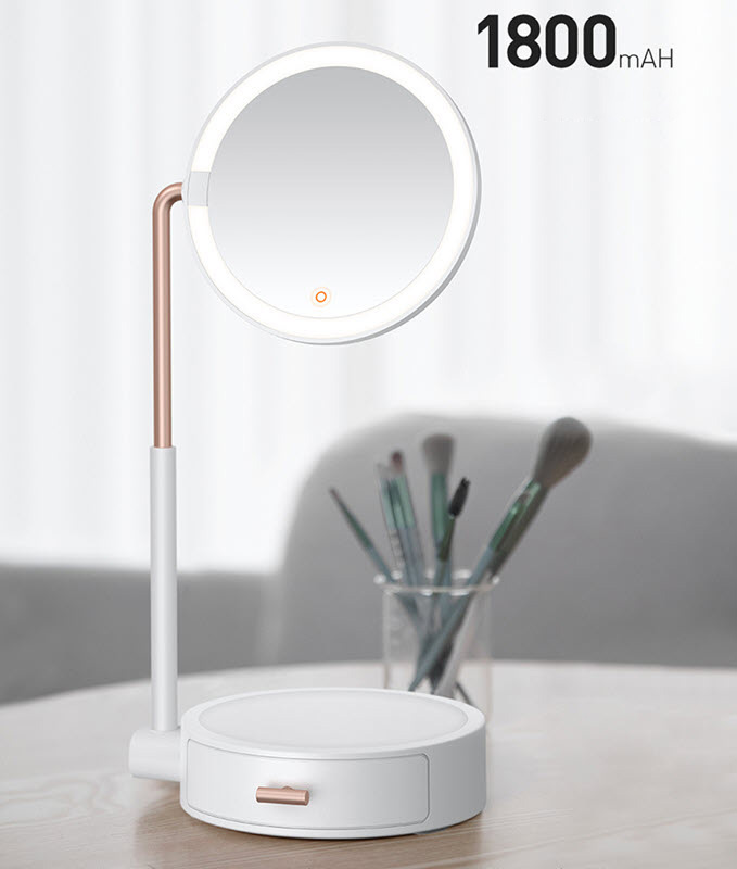 Đèn trang điểm để bàn 5W dùng pin sạc Baseus DGZM02