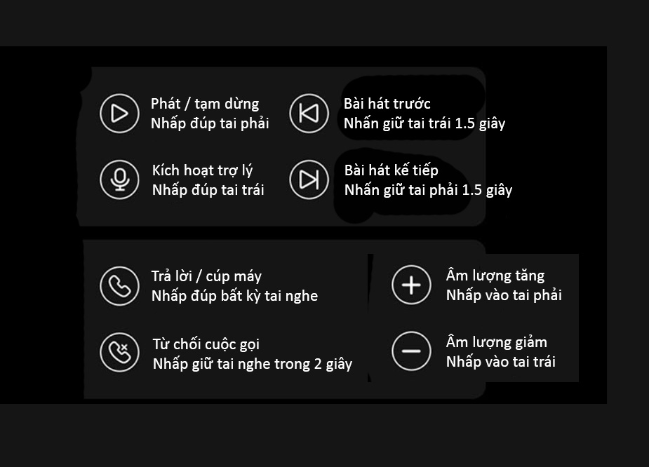 Tai nghe không dây chống ồn điều khiển chạm Baseus Encok W3