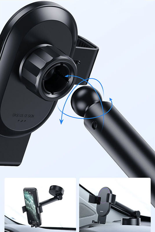 Giá đỡ điện thoại cho xe hơi Baseus BSS052