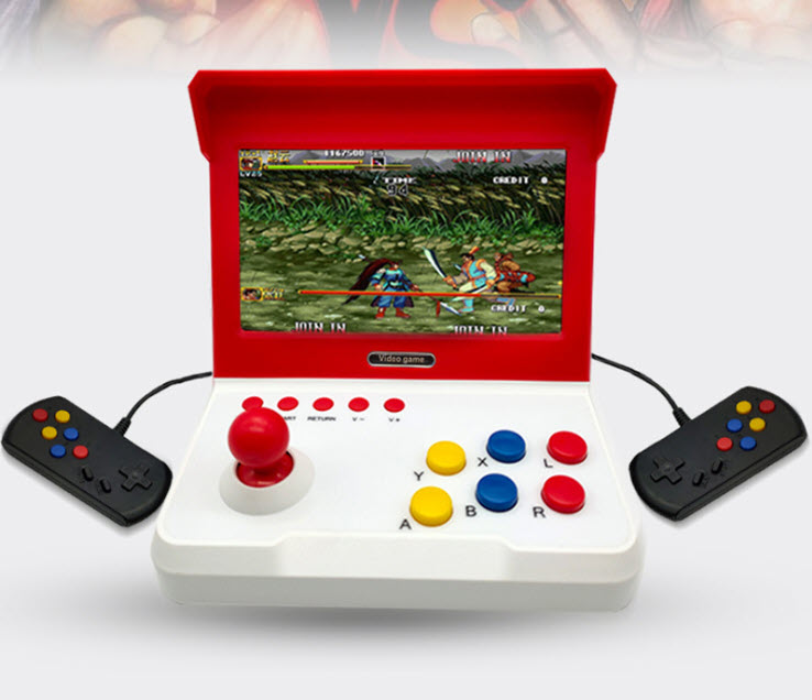 Máy chơi game ngày xưa 8 bit màn hình 7inch 3000 trò OEM Q70