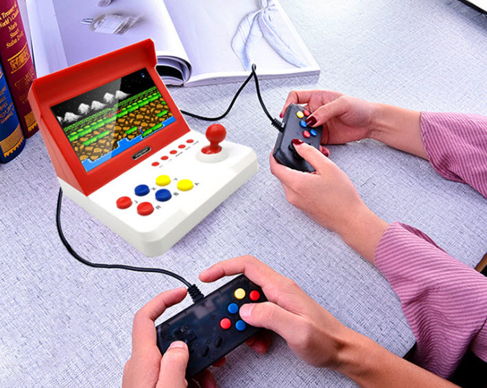 Máy chơi game ngày xưa 8 bit màn hình 7inch 3000 trò OEM Q70