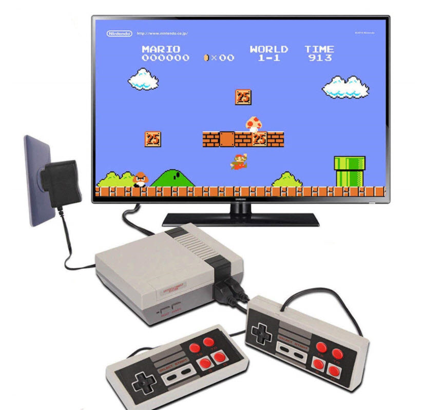Máy chơi game NES 8-bit ngày xưa tích hợp sẵn 620 trò OEM NES620