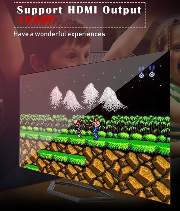 Máy chơi game NES 8-bit ngày xưa tích hợp 621 trò chơi OEM NES621