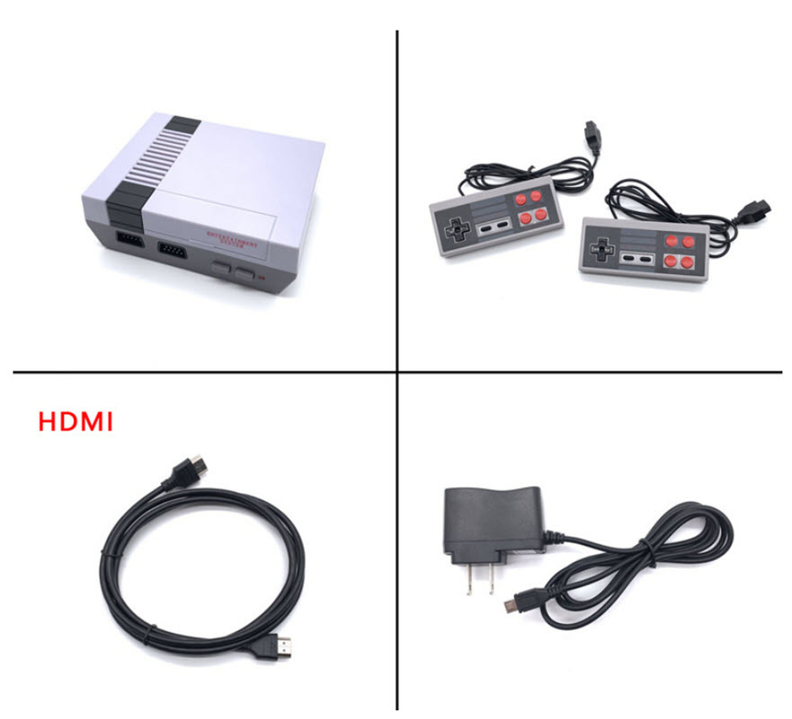 Máy chơi game NES 8-bit ngày xưa tích hợp 621 trò chơi OEM NES621