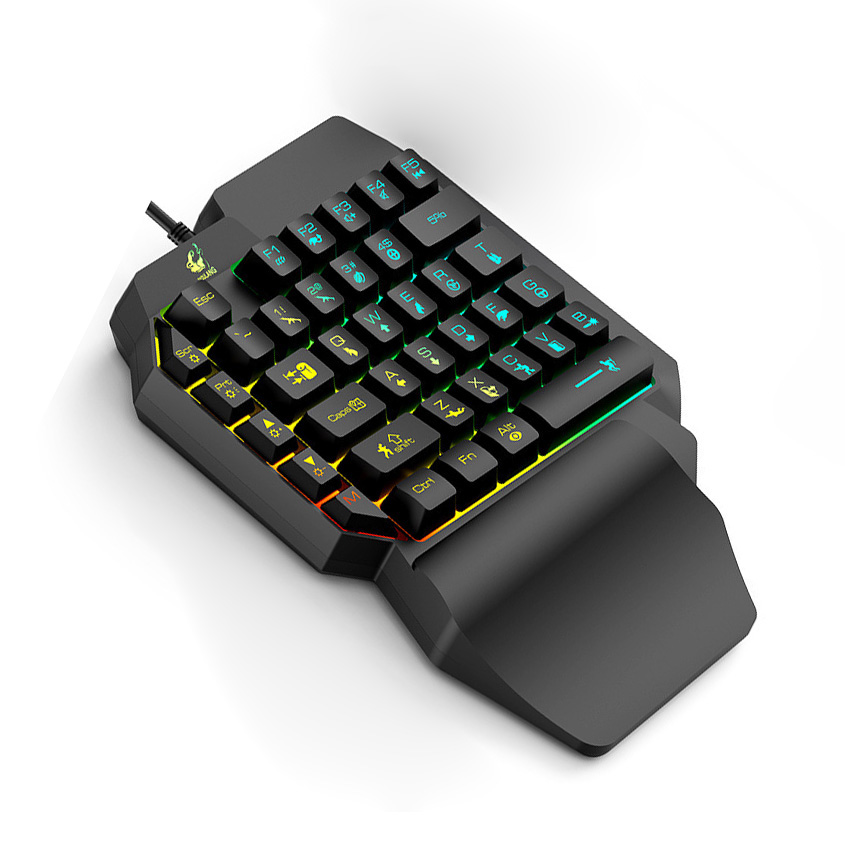 Bàn phím chơi game 1 tay Free Wolf OEM K15 nâng cấp