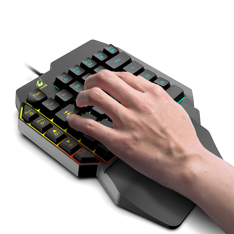 Bàn phím chơi game 1 tay Free Wolf OEM K15 nâng cấp