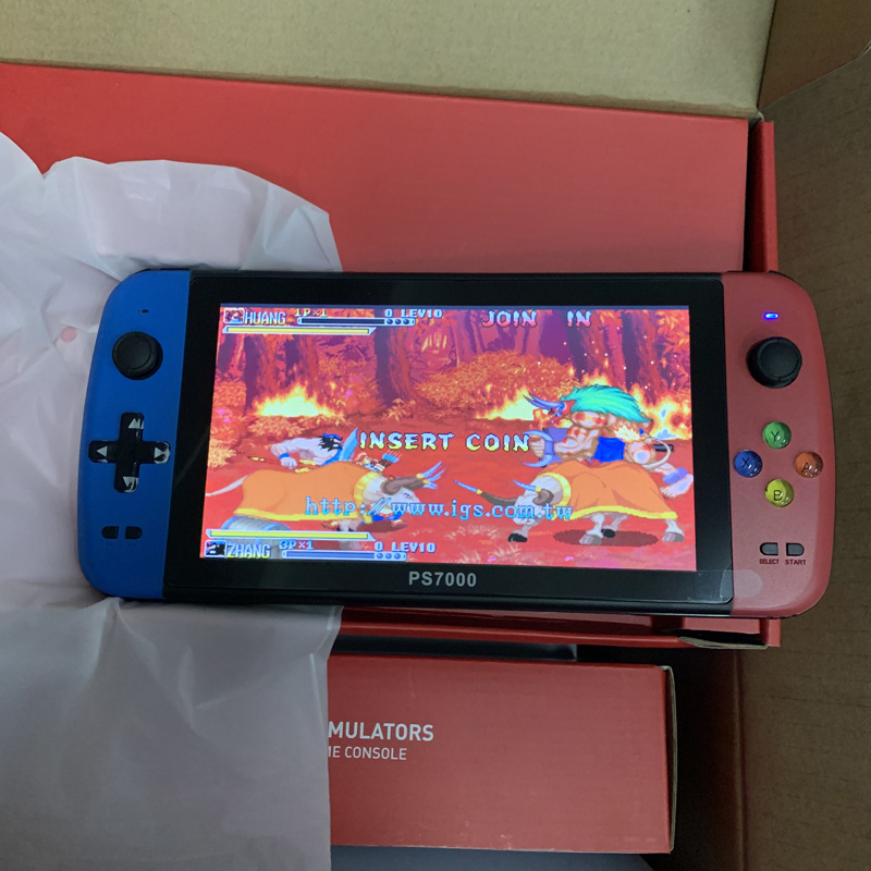 Máy chơi game cầm tay hệ PSP NES GBA màn hình 7inch OEM BB-PS7000