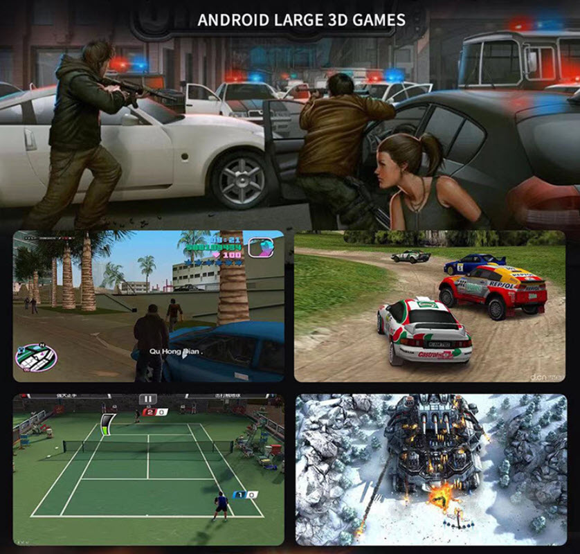Android TV Box tích hợp máy chơi game OEM BB-I5