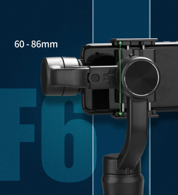 Gimbal tay cầm chống rung 3 trục auto focus OEM F6