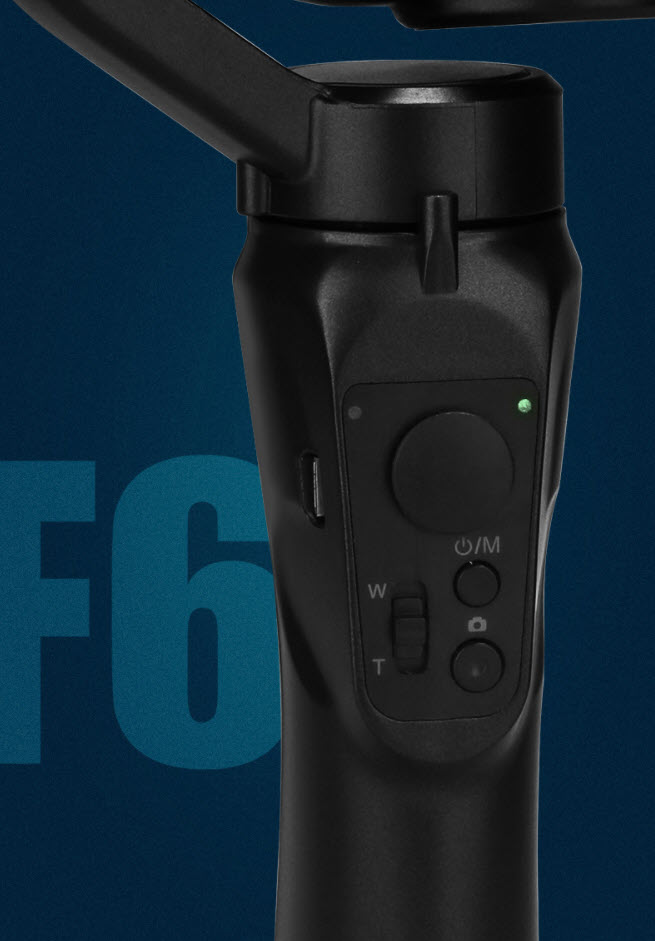 Gimbal tay cầm chống rung 3 trục auto focus OEM F6