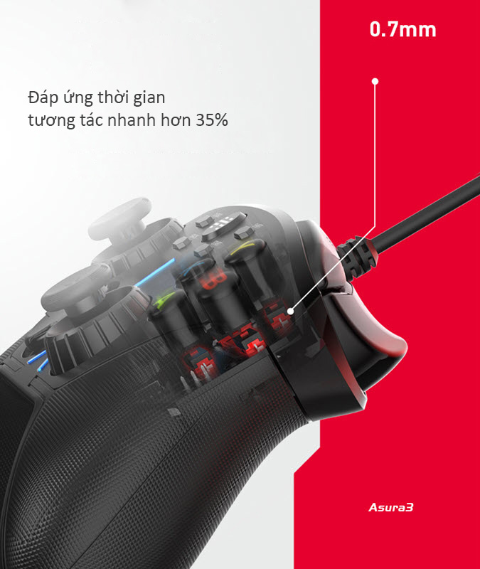 Tay cầm chơi game đa chức năng Beitong Ashura BTP-2660