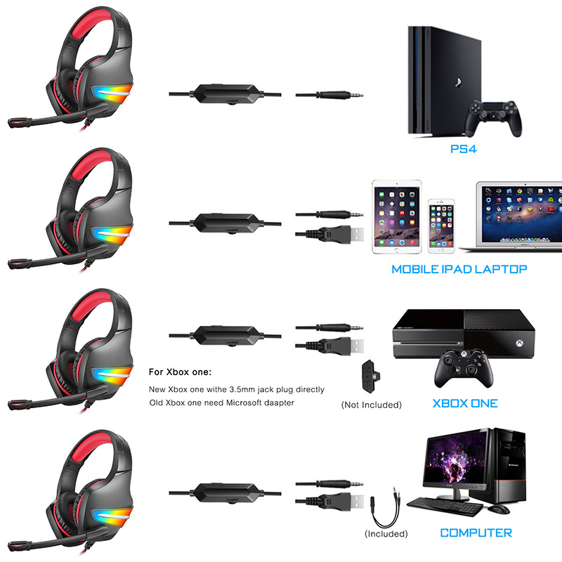 Tai nghe chơi game streamer đàm thoại Crown G106
