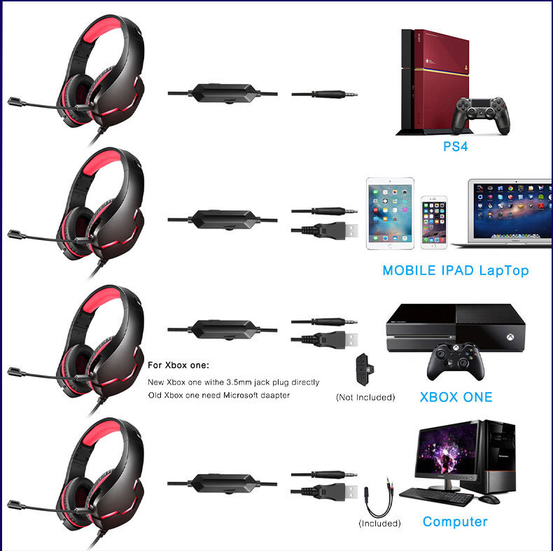 Tai nghe chơi game streamer đàm thoại Crown G10