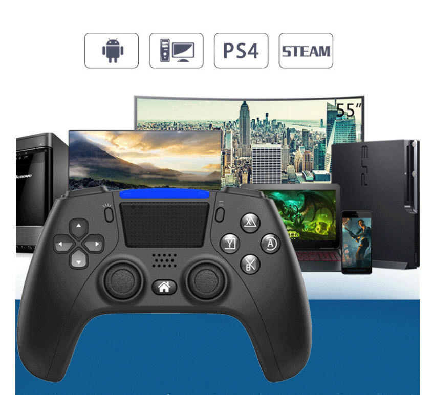 Tay cầm chơi game không dây PS4/PC OEM P02
