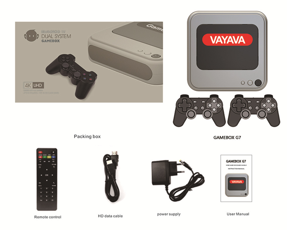 Máy chơi game ngày xưa kèm Android Box OEM G7