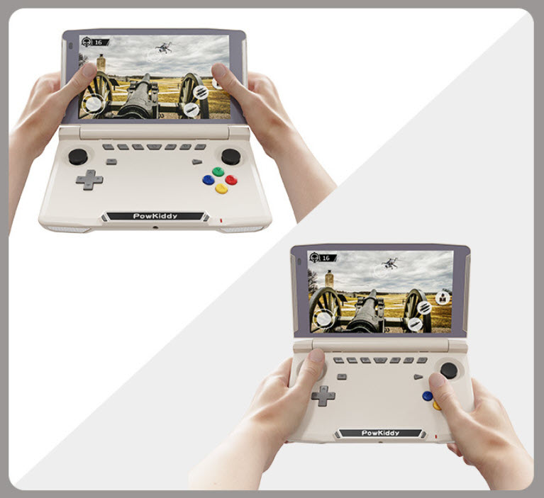 Máy chơi game cầm tay PSP màn hình 5.5inch PowKiddy X18S