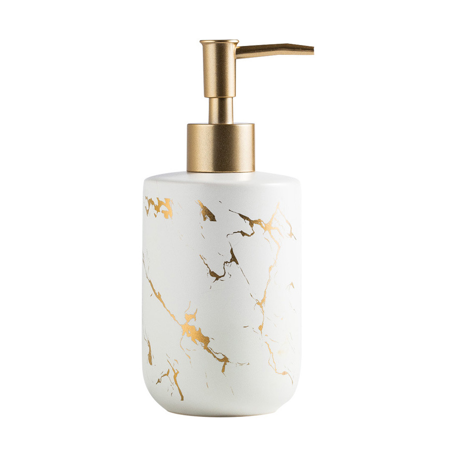 Bình đựng xà bông rửa tay sữa tắm gốm sứ 300ml ZIXIN ZANE05