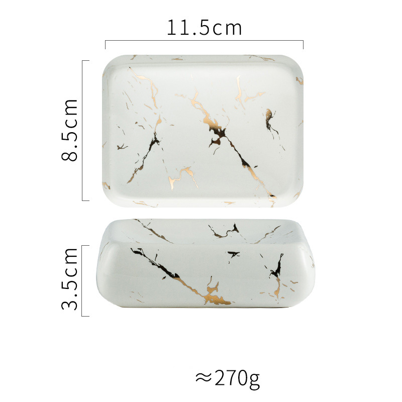 Khay đựng xà bông cục rửa tay gốm sứ Zixin ZANE22