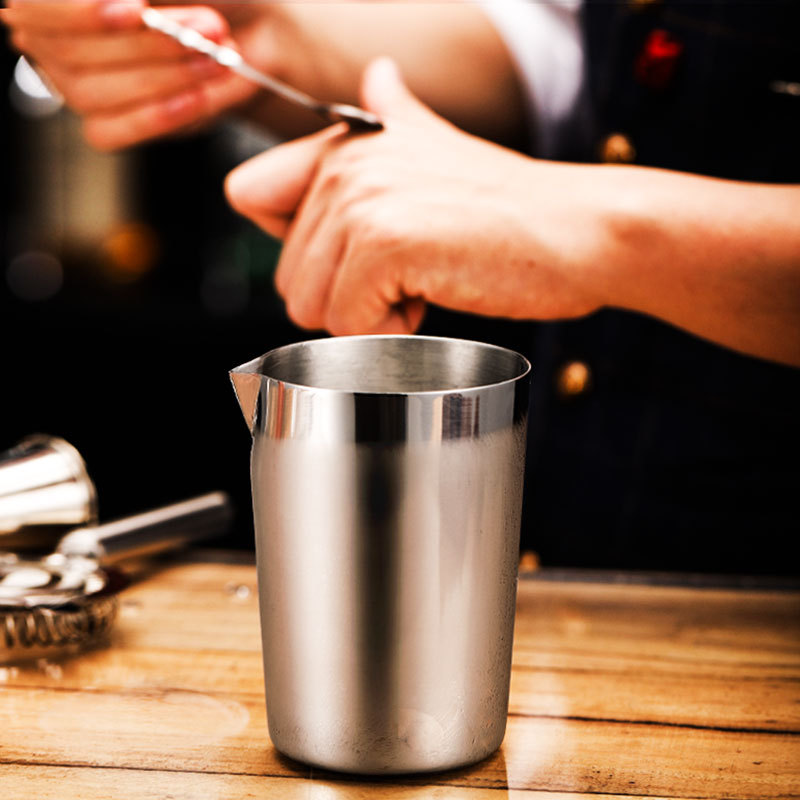Bình pha chế cocktail thức uống inox 304 500ml Barx BX010