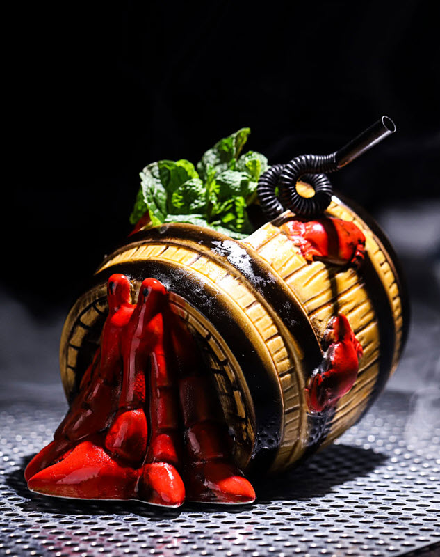 Ly Cocktail ly đựng thức uống 500ml gốm sứ Barx BX017