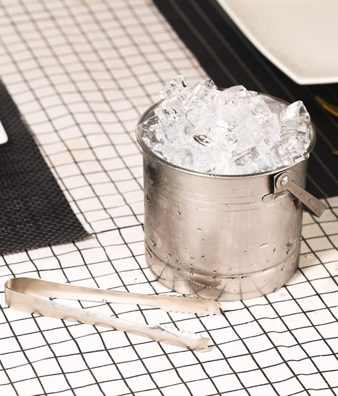 Xô đá inox 1L cho khách sạn quán Bar Barx BX019